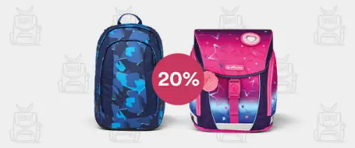 Zum Schulstart 20% auf Schultaschen und -rucksäcke